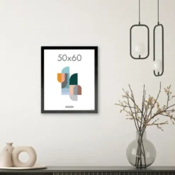 Fotokader - Fotolijst - Wissellijst - 50x60 cm - MDF - Zwart