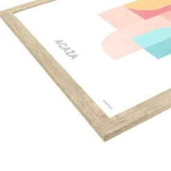 Fotokader - Fotolijst - 50x70 cm - MDF hout - Lichte Eik