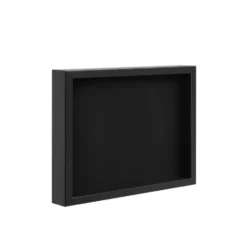 Fotokader in 3D - Box Frame - Fotolijst - 3.5 cm diep - MDF - 30x40cm - Zwart