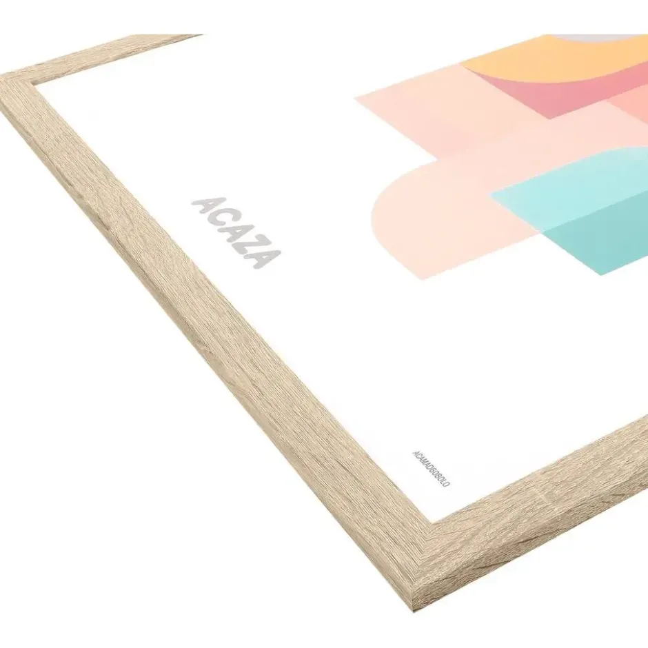 Fotolijst - Fotokader - 60x80 cm - MDF - Licht eik
