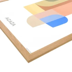 Fotolijst Poster Formaat 61x91,5 cm - MDF Hout - Warme Eike