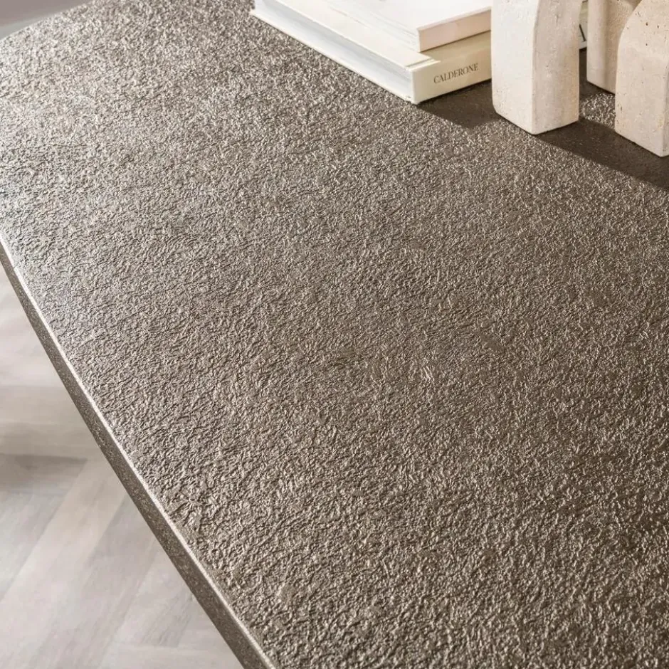 Fraaai - Alfa eettafel Deens ovaal 215 cm - brons