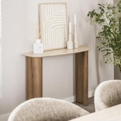 Fraaai - Dexter sidetable - 100 cm - travertin look