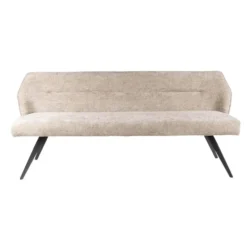 Fraaai - Diego eetkamerbank geweven 188 cm - zand