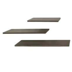 Fraaai - Nowi wandschap set van 3 - brons antiek