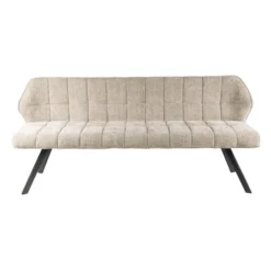 Fraaai - Ramon eetkamerbank 180 cm geweven - zand