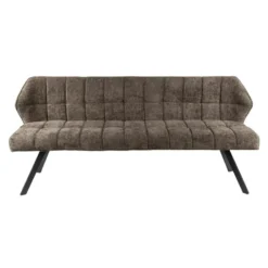 Fraaai - Ramon eetkamerbank 180 cm geweven - taupe