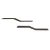 Fraaai - Rebecca wandplank teak s-vorm - set van 2 - massief teak