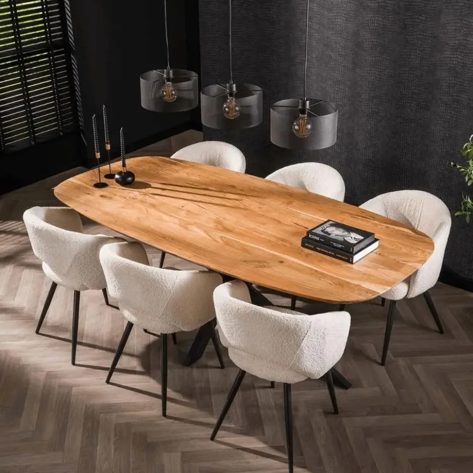 Fraaai - Tyler eetkamertafel 180 cm - naturel
