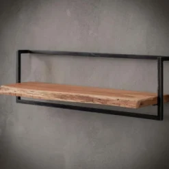 Fraaai - Woody metaal wandplank 100 cm