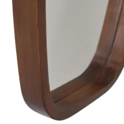 Fragix Wandspiegel Eva 40x120 Bruin hout