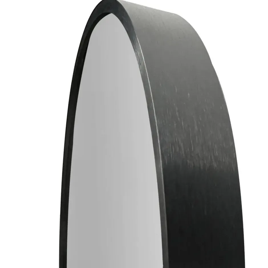 Fragix Ziva Staande passpiegel Boog 150x40 Zwart