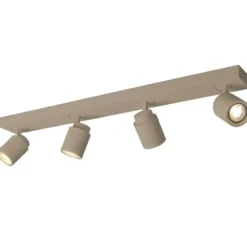 Freelight Spot Razza - 4 lichts - beige - 76x14 cm