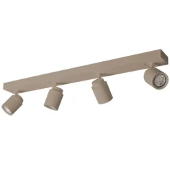 Freelight Spot Razza - 4 lichts - beige - 76x14 cm
