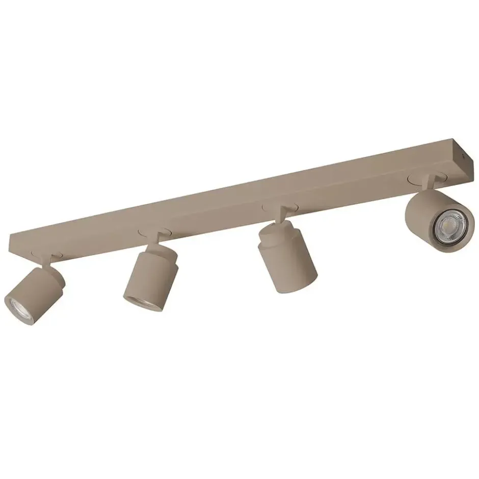 Freelight Spot Razza - 4 lichts - beige - 76x14 cm