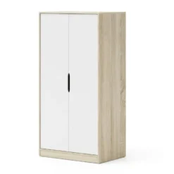 Functionele kledingkast Samoa-Fuji 165 cm sonoma eik / mat wit