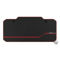 Gaming bureau zwart/rood - Elektrisch verstelbaar - 140x66 cm