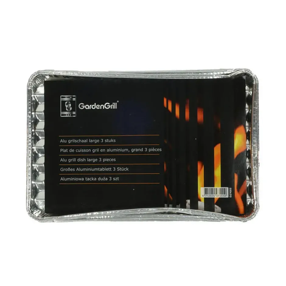 Garden Grill Aluminium Grillschaal - 15 stuks