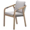 Garden Impressions Alora lounge dining stoel - grey sand