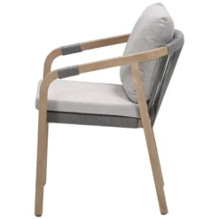 Garden Impressions Alora lounge dining stoel - grey sand