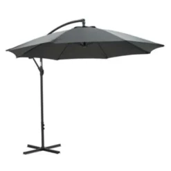 Garden Impressions Athene Zweefparasol Ø300 cm donker grijs