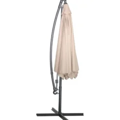 Garden Impressions Athene Zweefparasol Ø300 cm taupe