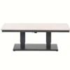 Garden Impressions Brugge verstelb. loungetafel 150x87 - donker grijs