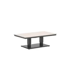 Garden Impressions Brugge verstelb. loungetafel 150x87 - donker grijs