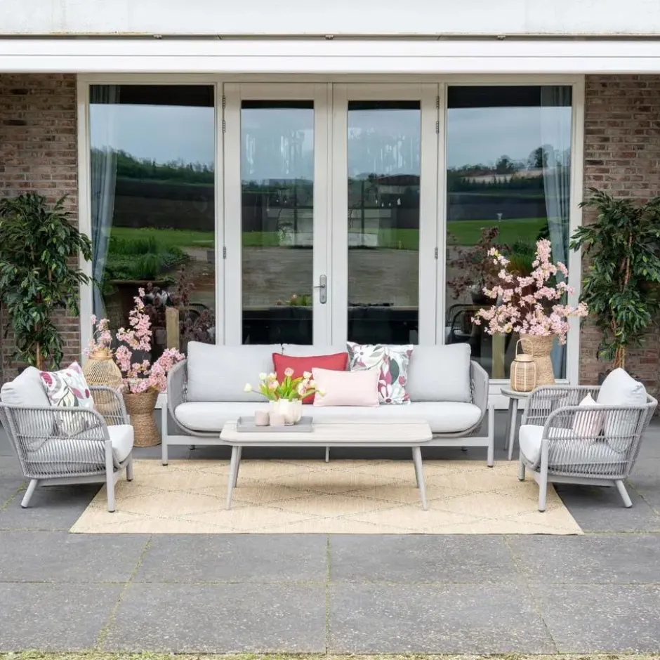 Garden Impressions Burela loungetafel 130x70 cm - taupe
