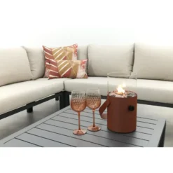 Garden Impressions Durban loungeset hoek 4-delig - desert sand