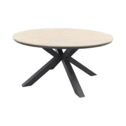 Garden Impressions Edison 148 cm. - ronde tuinset / Jasmine black