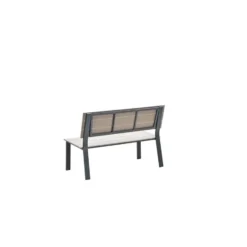 Garden Impressions Ellen parkbank donker grijs - light teak Vironwood