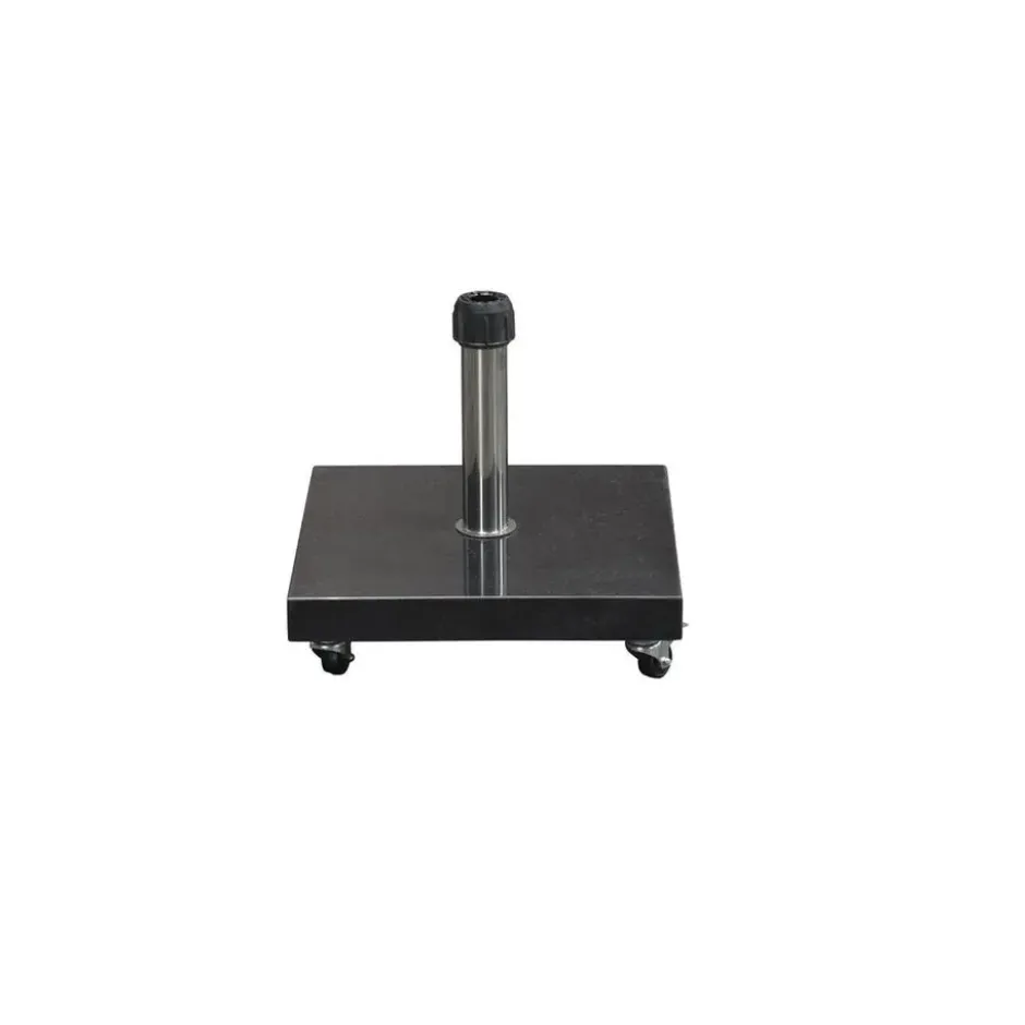 Garden Impressions Eureka granieten parasolvoet 40 kg - zwart