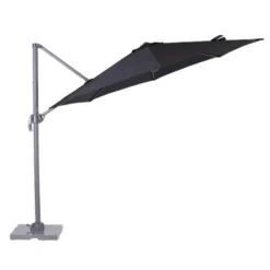 Garden Impressions Hawaii zweefparasol S Ø300 cm zwart