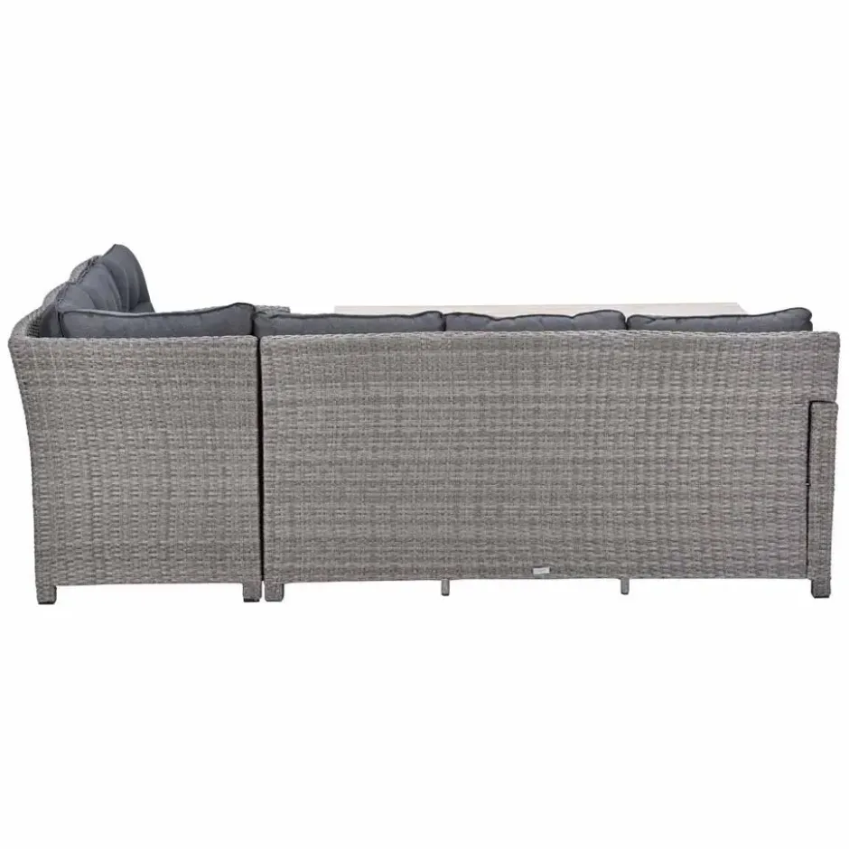 Garden Impressions Jaru lounge dining set 5-delig rechts - vironwood