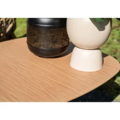 Garden Impressions Kariko bijzettafel 70x70x43cm - light teak look