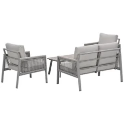 Garden Impressions Kreta loungeset 4-delig - taupe