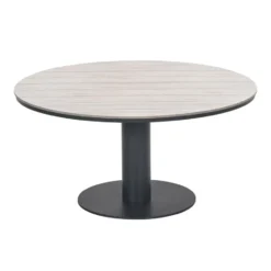 Garden Impressions Leona tuintafel Ø150 cm - donker grijs