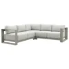 Garden Impressions Malakka loungebank 3-delig - taupe