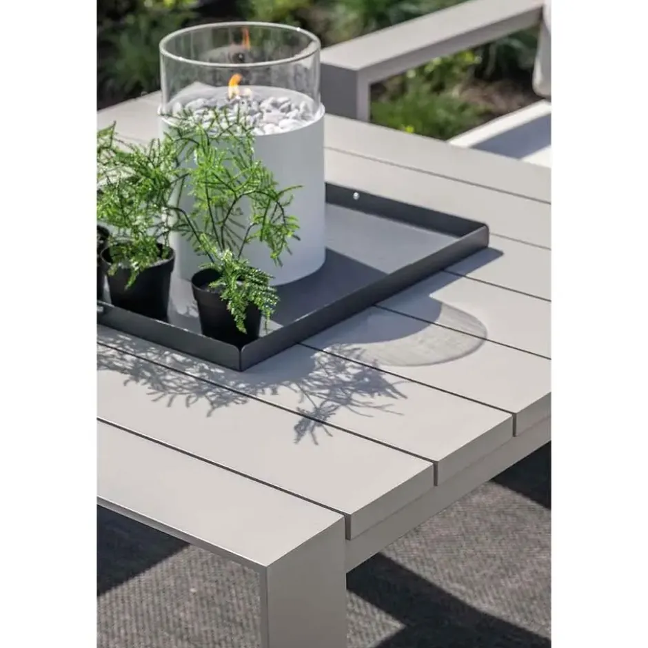 Garden Impressions Malakka loungebank 3-delig - taupe