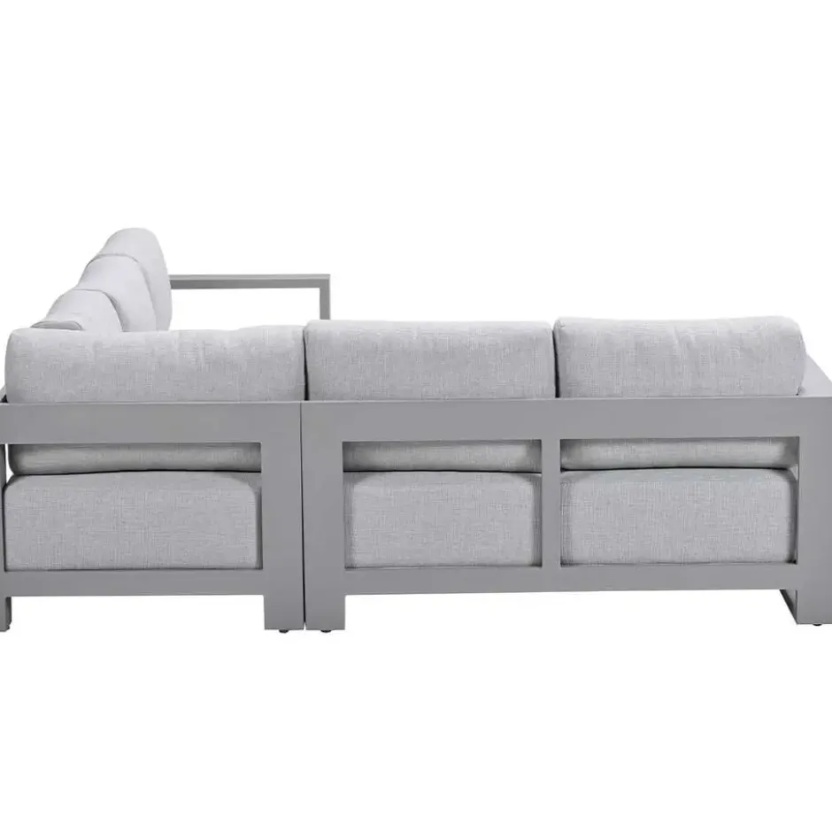 Garden Impressions Malakka loungebank 3-delig - taupe
