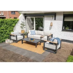Garden Impressions Malakka loungebank - light teak look