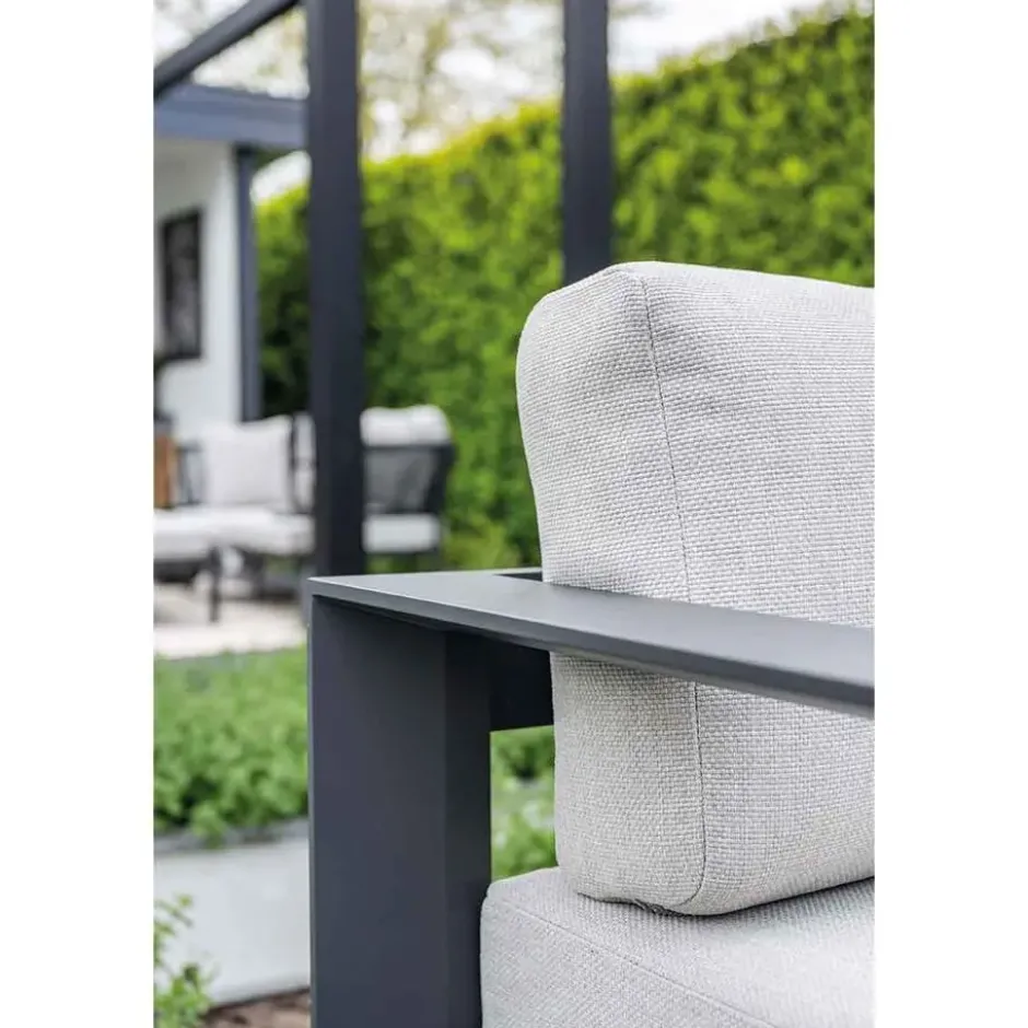 Garden Impressions Malakka loungebank - donker grijs