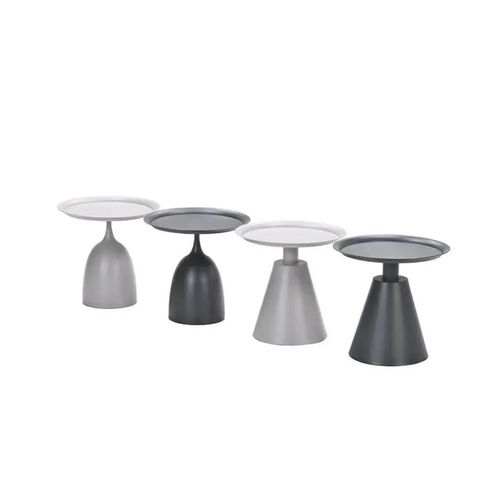 Garden Impressions Mati bijzettafel Ø50xH48 cm - taupe