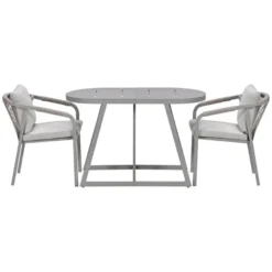 Garden Impressions Milou bistro tuinset 3-delig - taupe