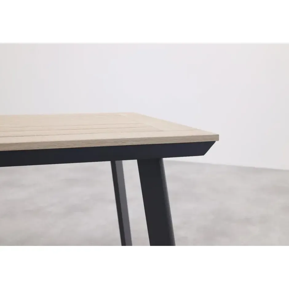Garden Impressions Penedo tuintafel 230x100 cm - light teak vironwood