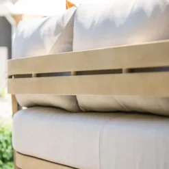 Garden Impressions Sirocco loungeset 3-delig L - acacia - grey sand