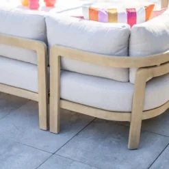 Garden Impressions Sirocco lounge dining set 2-delig L - grey sand