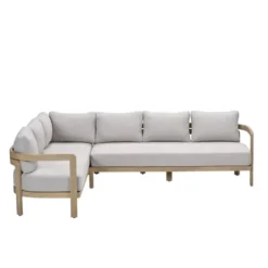 Garden Impressions Sirocco lounge dining set 2-delig L - grey sand