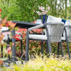 Garden Impressions Tarera bar tuinset 5-delig - donker grijs